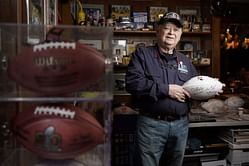 Super Bowl super fan can't stop because Patriots won't stop