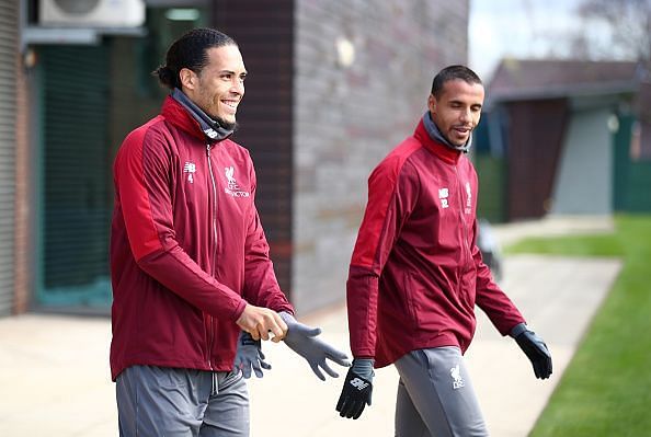 van Dijk set to return against Manchester United.