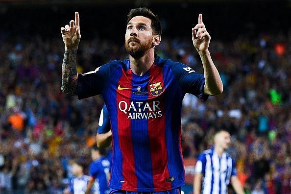 Lionel Messi is having one of the best goal-scoring streaks of his career with Barcelona this season.