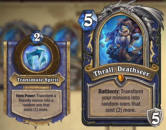 Image result for thrall deathseer hearthstone