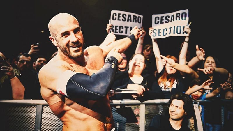 Cesaro section was one of the most common signs that could be seen in any arena during 2015.
