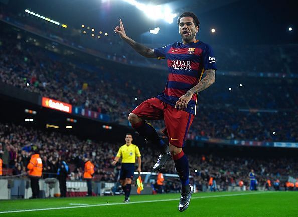 Dani Alves is one of the most decorated defenders of all time.