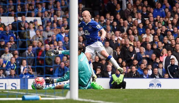 Steven Naismith scored a hat-trick from the bench to drown Chelsea