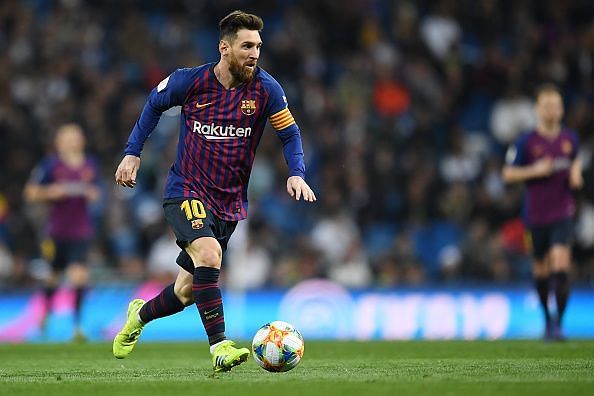 Lionel Messi was quiet in the match