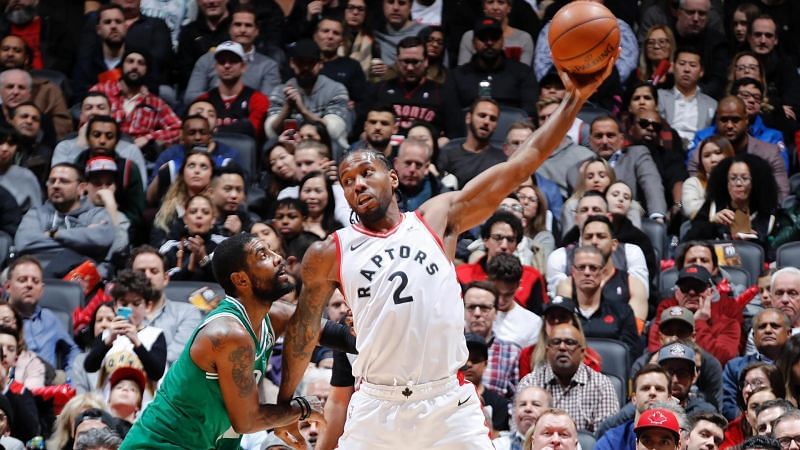 Kawhi Leonard came up big for the Raptors last night Credit: ESPN