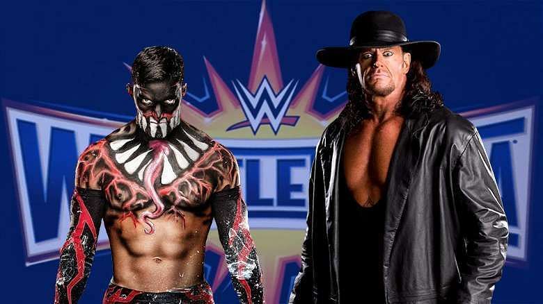 Image result for finn balor vs undertaker wrestlemania 35