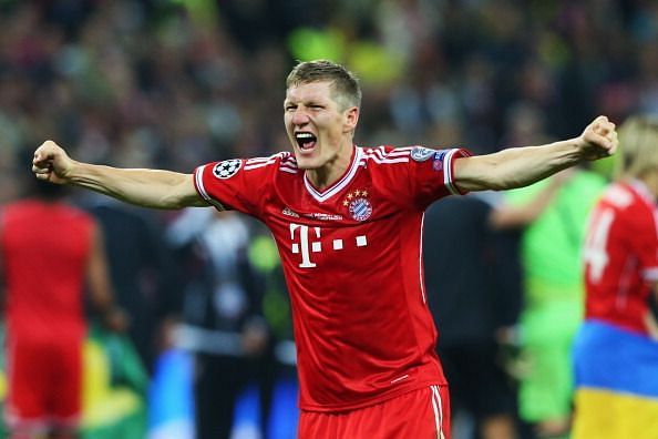 In his prime, the inspiration and role model for many future midfielders. You say box-to-box midfielder in Germany, they will hear Bastian Schweinsteiger