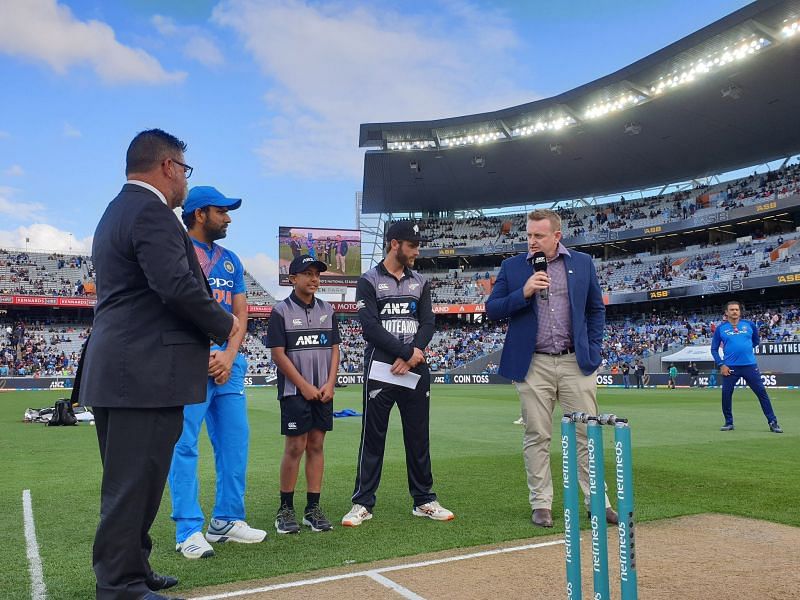 Two captain&#039;s during toss