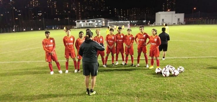 Myanmar and Nepal will also face India, after the Blue Tigresses&#039; opening game against Iran