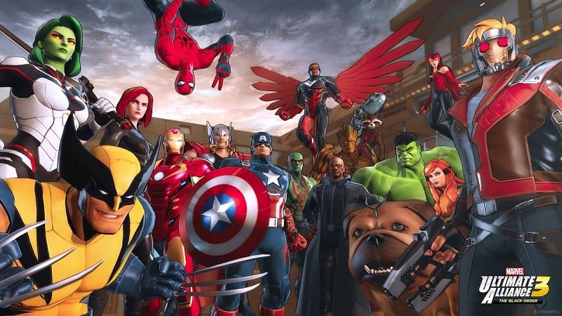 Marvel: Ultimate Alliance: The Black Order artwork