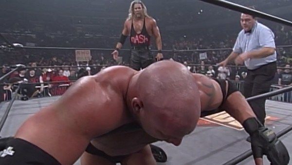 Goldberg and Kevin Nash have a somewhat tangled history.