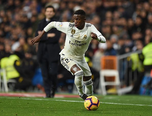 Vinicius Jr. has been thoroughly enjoying himself in the Los Blancos starting lineup