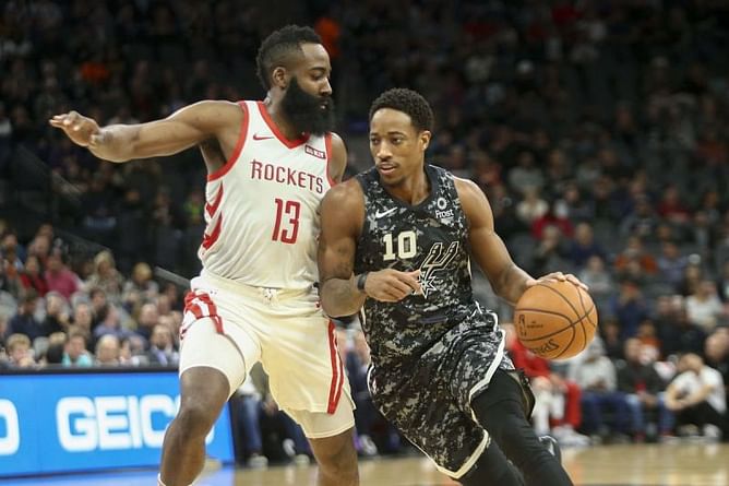 2018-19 NBA Western Conference: Southwest Division Standings so far