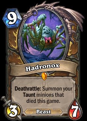 Image result for hadronox hearthstone