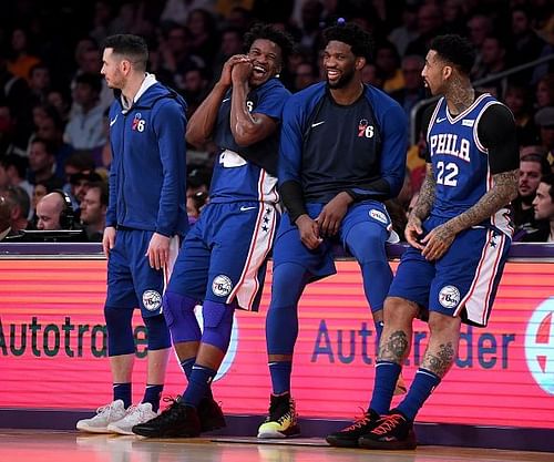 Philadelphia 76ers v Los Angeles Lakers