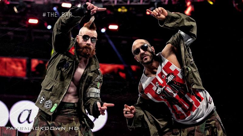 Sheamus and Cesaro, the Bar.