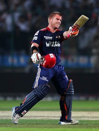 Warner began his IPL career with the Daredevils in 2009