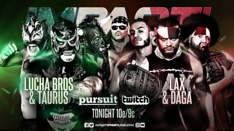 The Lucha Bros Capture Impact Wrestling Tag Team Titles, Video