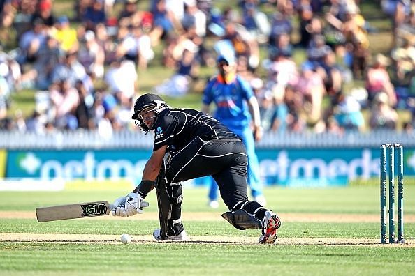 Ross Taylor during the 4th ODI