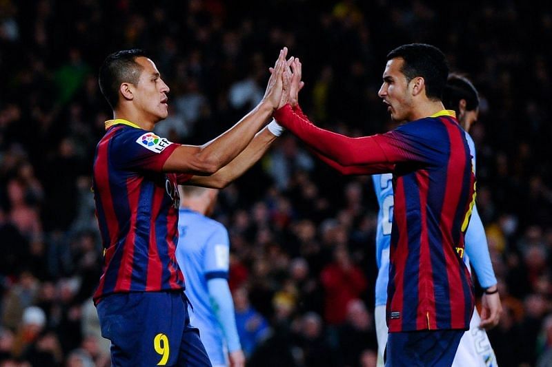Sanchez and Pedro scored 146 goals combined for Barcelona
