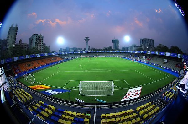 A general view of the Mumbai Football Arena (Andheri Sports Complex)