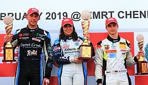 MRF Challenge: Jamie Chadwick takes championship lead with a race win