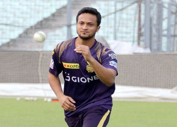 Shakib Al Hasan played for Kolkata Knight Riders in 7 seasons