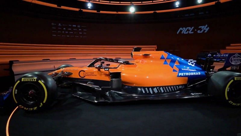 The McLaren for 2019 is eye- poppingly gorgeous