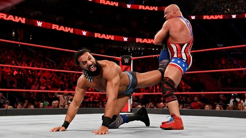 Kurt Angle made yet another return to the ring last night