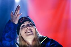 The Latest: Subban welcomes Lindsey Vonn home with goat cake