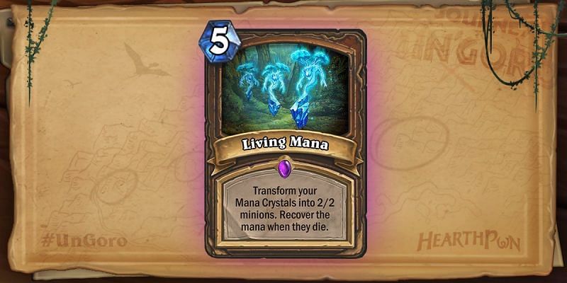 Image result for living mana hearthstone