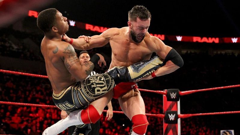Finn Balor and Lio Rush actually have great chemistry while working one another