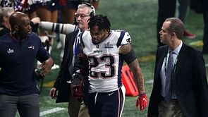 Patriots S Chung leaves Super Bowl with arm injury