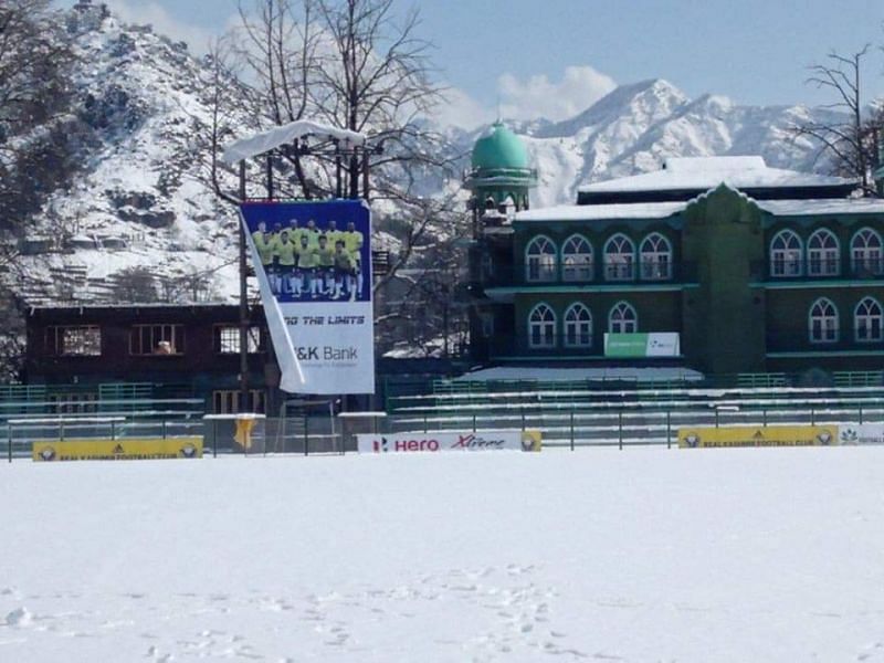Real Kashmir FC is a possible title contender in the I-League