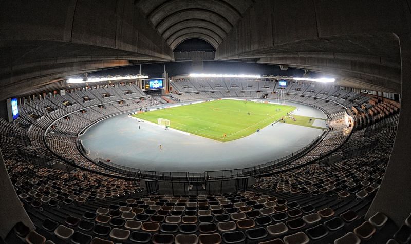 Zayed Sports City Stadium in Abu Dhabi