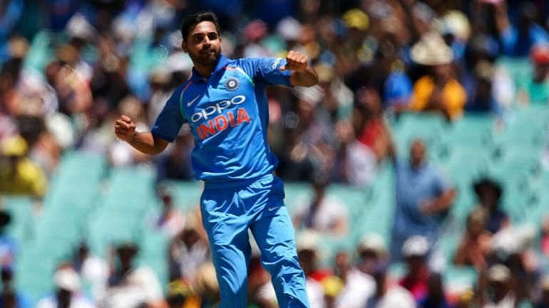 Bhuvi featured in all the ODI and T20 games on the tour of Australia and New Zealand