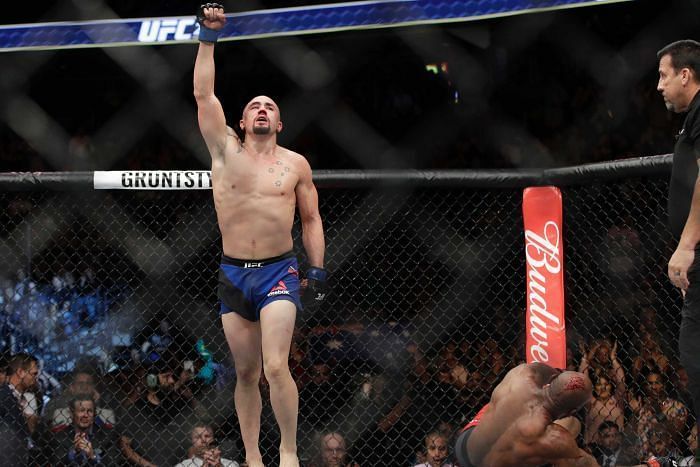 Robert Whittaker is facing an uphill battle in his first title defence for the UFC Middleweight title