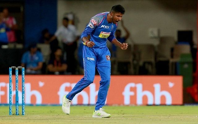 Gowtham was picked by RR for INR 6.2 crores ahead of 2018 season