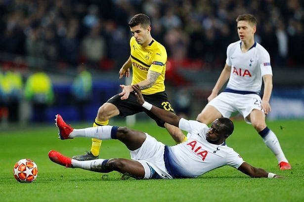 Moussa Sissoko and Harry Winks dominated the midfield for Spurs