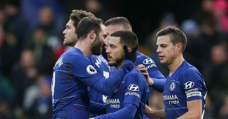 Higuain and Hazard were delightful to watch against Huddersfield