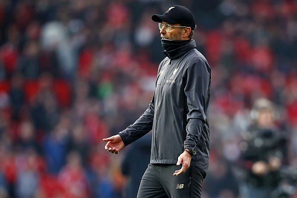 Some part of the blame will have to fall on Klopp