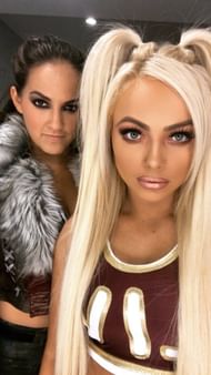 Sarah Logan and Liv Morgan