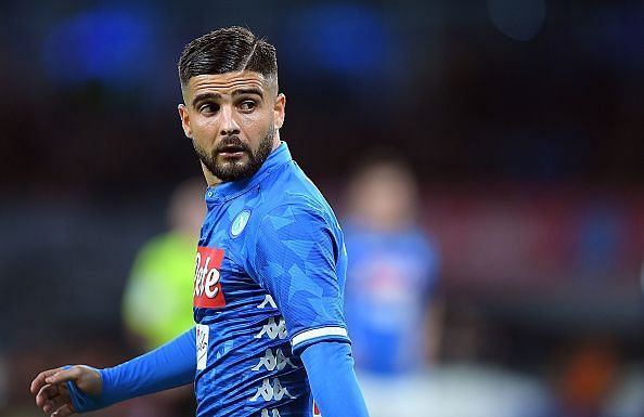 Insigne has been in devastating form for Napoli.