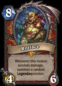 Image result for Rotface hearthstone