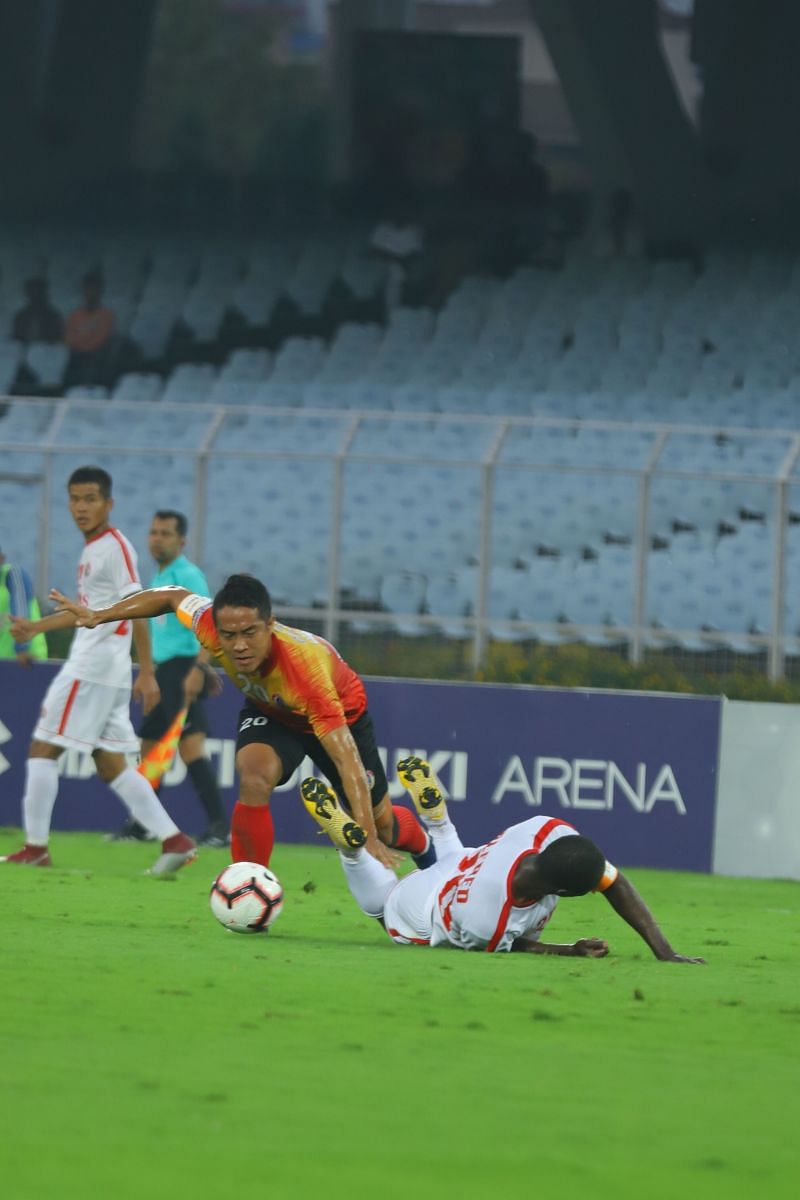 East Bengal players failed to alter their approach
