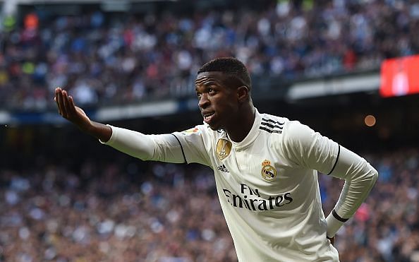 Vinicius Junior assisted Benzema for the opening goal of the game