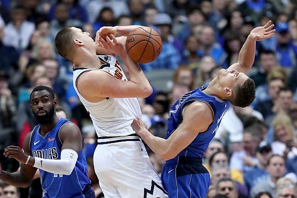 Denver Nuggets pipped the Dallas Mavericks 114-104