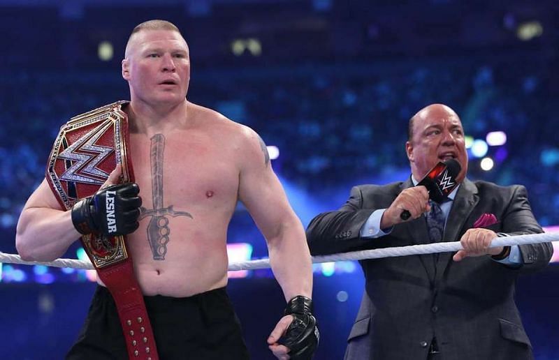 Lesnar has main evented multiple WrestleManias, despite being a part-time WWE Superstar.