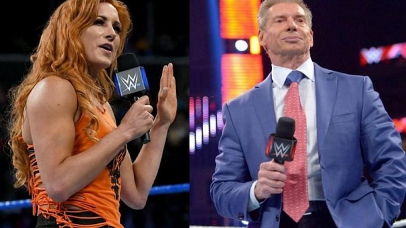 Vince McMahon versus Becky Lynch. Who wins?
