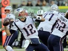 Brown and the Pats' big boys up front set tone for offense